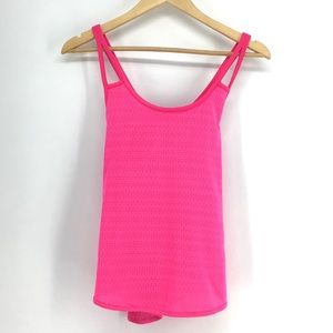 Athleta Full Force Pink Athletic Tank Top